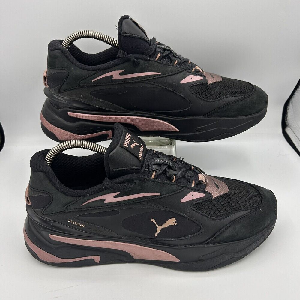 Puma Womens RS-Fast Royal Flame Lace Up Sneakers Casual Shoes 375384-01 Sz. 10